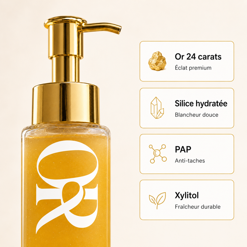 Dentifrice or 24K